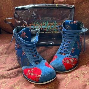 “ONMYODO” Canvas shoes “Take No Ko” For the oxaku generation